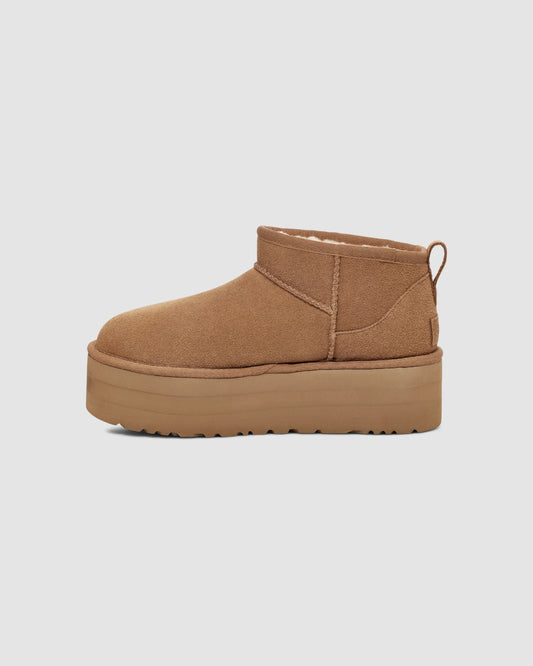 UGG Classic Ultra Mini Platform Chestnut