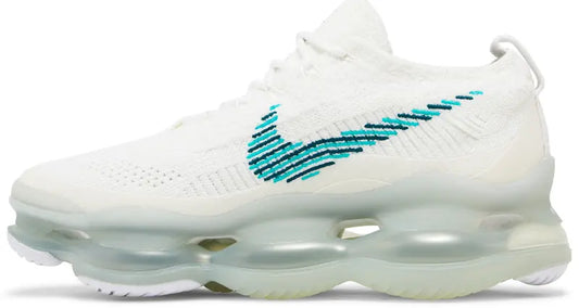 Air Max Scorpion Flyknit White Clear Emerald